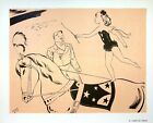 [CIRCUS] SERGE: L'Angel du Cirque - Original Signed Lithograph, 1944