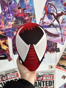 Casco Scarlet Spider-Man Cosplay Across The Spider-Verse Regalo personalizzato - Foto 1 di 11
