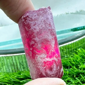 LAB CREATED 21.30 CT EXCELLENT RUBY CHATHUM #5 ROUGH CORUNDUM (Half Boule) GEMS - Picture 1 of 2