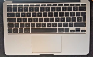 APPLE MACBOOK AIR 11" A1370 2010 PALMREST KEYBOARD TRACKPAD TOPCASE 069-6265-B - Picture 1 of 6