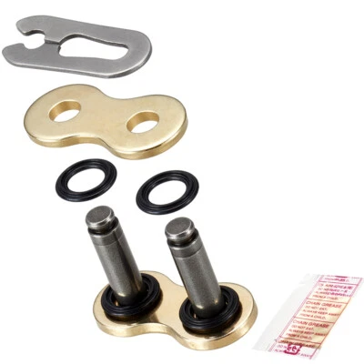 DID Kettenschloss Clipschloss für DID Kette 520 VX3 X-Ring verstärkt gold