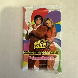 AUSTIN POWERS CCG The Spy Who Shagged Me Card Game FACTORY SEALED Booster Pack - Picture 1 of 2