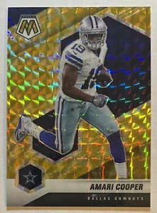 2021 Panini Mosaic - Mosaic Reactive Yellow Prizm #59 Amari Cooper - Bild 1 von 2