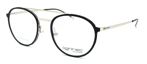 LIGHTEC - 30067L ND04 48/20/140 - NEGRO - NUEVO Auténtico HOMBRE GAFAS Marco - Imagen 1 de 2