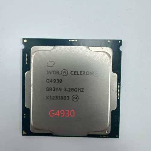 Used Intel Celeron G4930 3.2GHz SR3YN Dual-Core 2MB LGA1151 CPU Processor - Image 1 of 1