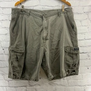 Wrangler Cargo Shorts Mens sz 40 Gray 100% Cotton - Picture 1 of 4