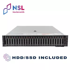 DELL R740xd 24SFF 2x oro 6136 3,0 GHz = 24C 128 GB H730p PCIe 2x 1,2 TB SAS 4xRJ45 - Foto 1 di 3