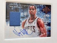 2013-14 Court Kings Jayson WIlliams Sovereign Signature #18 Auto NBA THEN JAIL!
