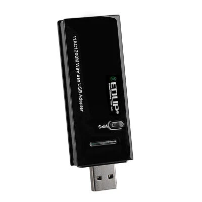 USB 3.0 WiFi Adapter PC Laptop Wireless Dongle 2.4GHz 5.8GHz Dual Band 1200Mbps - Image 1 of 4