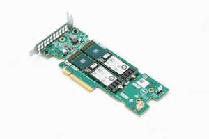Dell 2xM.2 Boss SSD PCIe Adapter W/2x 240GB SSD Dell P/N: 072WKY 0CM88M 0DMC15 - Picture 1 of 4