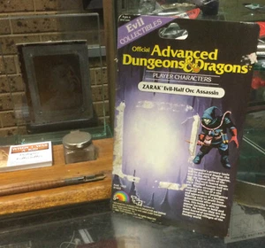 Tarjeta trasera de colección Dungeons And Dragons solo Zarek Evil medio orco asesino - Imagen 1 de 5