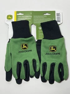 2 Pair Of John Deere Kids Gloves- Youth - New With Tags - Garden - Work Gloves - Picture 1 of 10