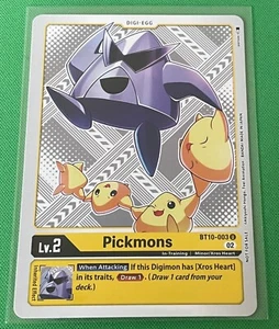 Pickmons BT10-003 U Alt Art Digimon TCG Winners Pack Dimensional Phase - Picture 1 of 1