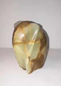 De colección Ágata Ónix Elefante Moderno Tallado Piedra Natural - Imagen 1 de 11