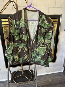 GILET UOMO RADAR MIMETICO CACCIA/OUTDOOR / TAGLIA MED / BUONE CONDIZIONI USATO - Foto 1 di 14