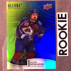 ALEX NEWHOOK 2021-22 Upper Deck Allure Rainbow Green Blue #R-36 (b Canadiens rc - Picture 1 of 9