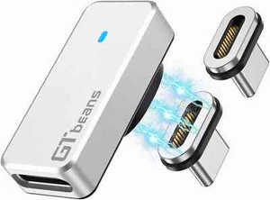USB C Magnetic Adapter 24Pin, Type C Connector Support PD 140W Fast Charge, U... - Photo 1 sur 3