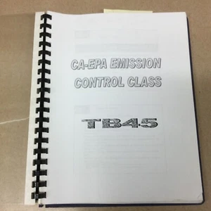 CAT Caterpillar TB45 GAS GASOLINE ENGINE EMISSION SERVICE MANUAL FORK LIFT TRUCK - Picture 1 of 5