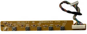 PLANAR MONITOR PL2210W BUTTON BOARD PWB-1320-01 B E053113201 - Picture 1 of 6