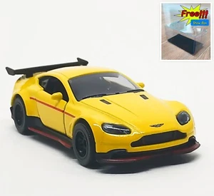 Majorette Aston Martin Vantage GT8 Yellow 1:60 (3") no Package - Picture 1 of 8