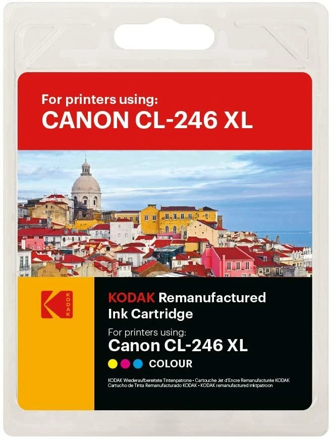 Kodak Replacement Ink Cartridge for Cannon CL-246XL Tricolor - Image 1 of 2
