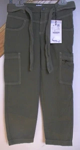 Zara Kids Cargo Pants Girls' size 8 - Picture 1 of 10
