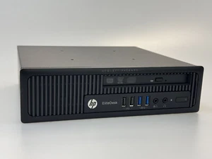 PC HP EliteDesk 800 G1 Intel Core i3-4160 4GB RAM 500GB HDD Windows 11 Pro USFF - Bild 1 von 8
