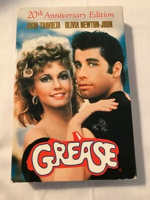 ""GREASE"~20th ANNIVERSARY LIMITED EDITION~VHS,1998 VIDEO ONLY ~ 1+ SHIP - Image 1 of 4