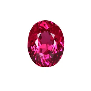 14 Carat Imitation Oval Shape Red Color Sri Lanka Ruby Gemstone for Pendant - Picture 1 of 4