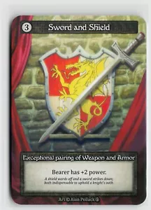 Sorcery Contested Realm Arthurian Legends Sword And Shield x3 NM Exceptional - Picture 1 of 2
