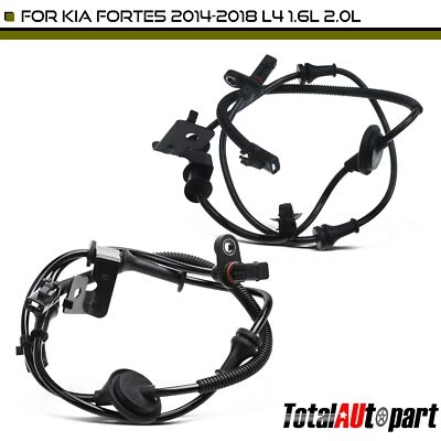 Sensor de velocidad de rueda ABS de 2 piezas para Kia Forte5 2014-2018 L4 1,6 L L4 2,0 L lateral trasero Foto 1 de 4