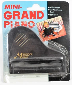 ECHO VTG 80's MINI BLACK GRAND PIANO w/ SONG BOOK TAIWAN MADE MOC NOT WORKING - Picture 1 of 9