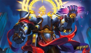 KeyForge Age of Ascension Grim Resolve Playmat - Picture 1 of 1