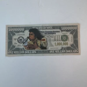 Michael Jackson Million Dollar Bill By Living Waters 2009 - Picture 1 of 7
