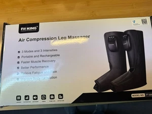 FIT KING Cordless Foot and Leg Massager USB Circulation and Pain Relief FT-059A - Picture 1 of 7