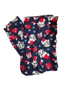 Holiday Time Plus 3X-4X Weihnachten Kätzchen Katzen Wildleder Jersey Leggings Neu ohne Etikett - Bild 1 von 4