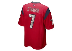 Camiseta deportiva para hombre Houston Texans CJ Stroud Nike Game Python - roja - Imagen 1 de 2