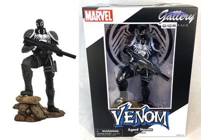 Diamond Select Marvel Gallery AGENT VENOM Figure PVC Diorama Statue, BOX WEAR - Image 1 of 4