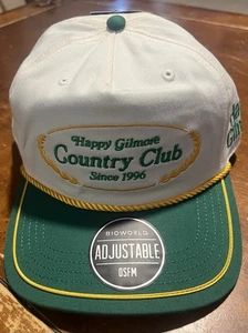 Bioworld - Happy Gilmore Country Club Sombrero Bordado Snapback ~NUEVO~ - Imagen 1 de 4