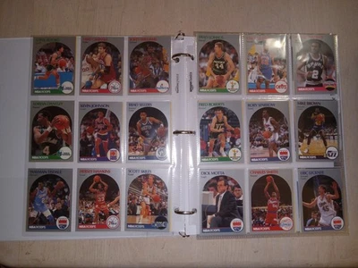 Lote de 500 tarjetas de baloncesto en carpeta de 1" Foto 1 de 4