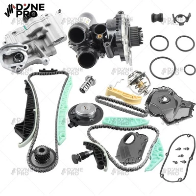 For Audi A3 A5 VW Arteon Passat Jetta 2.0L EA888 Timing Chain Cover VVT Kit Pump - Image 1 of 4