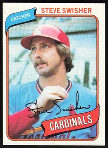 1980 Topps #163 Steve Swisher - Bild 1 von 2