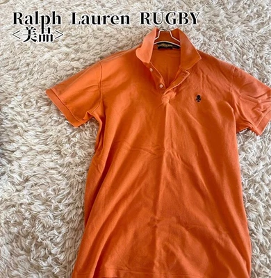 Ralph Lauren регби череп логотип Polo оранжевый L размер - Изображение 1 из 4
