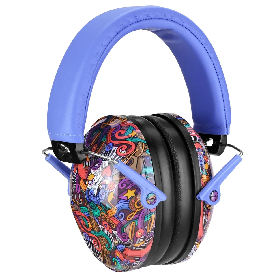 ROHEAR 032 Manguitos de seguridad de protección auditiva para niños, orejeras con bloqueo de ruido NRR 25dB... Foto 1 de 4