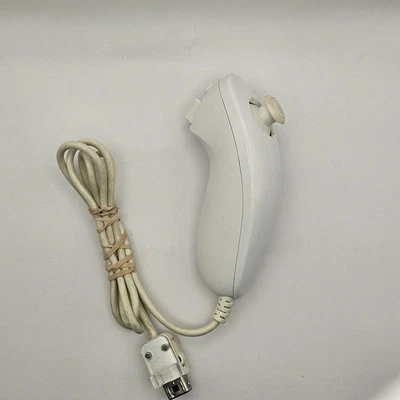 Official Authentic Nintendo Brand Wii Nunchuck RVL-004 OEM  - Image 1 of 2