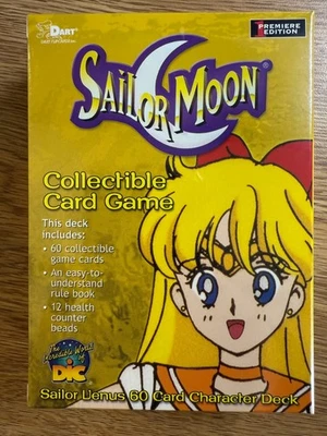 Sailor Moon - Premiere Edition "Sailor Venus" Deck Inicial Selado X1 - Imagem 1 de 4