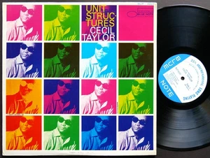 CECIL TAYLOR Unit Structures LP BLUE NOTE 4237 US 1966 NY RVG MONO Alan Silva - Picture 1 of 2