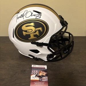 Terrell Owens Firmato San Francisco 49ers Lunar Eclipse Speed Full-Size Replica F - Foto 1 di 8