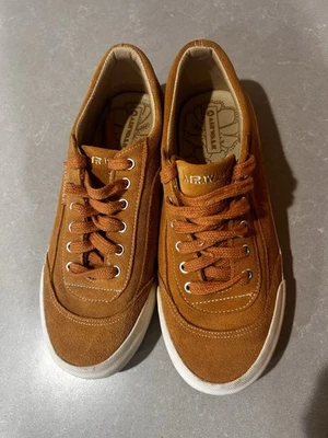 Airwalk Gamuza Zapatos de Skate Tenis Con Cordones Parte Superior Baja Tostado Marrón Camel Para Mujer Talla 9 Foto 1 de 4