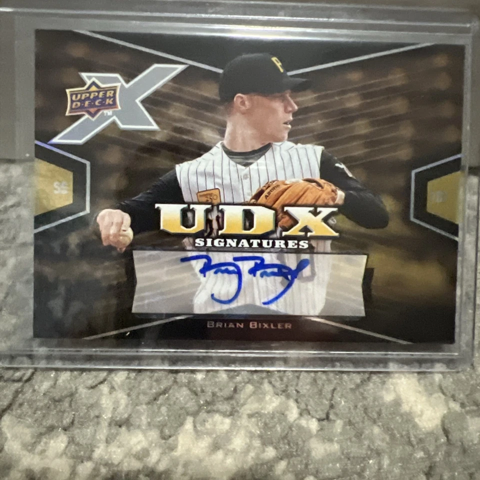 2008 Upper Deck X - Udx Signatures Brian Bixler #BI (AU) - Image 1 of 3